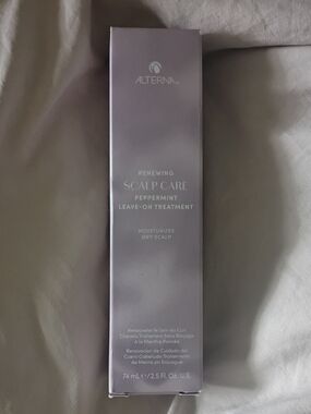 Alterna Renewing Scalp Care Peppermint Leave-On Treatment - Lavender Packaging